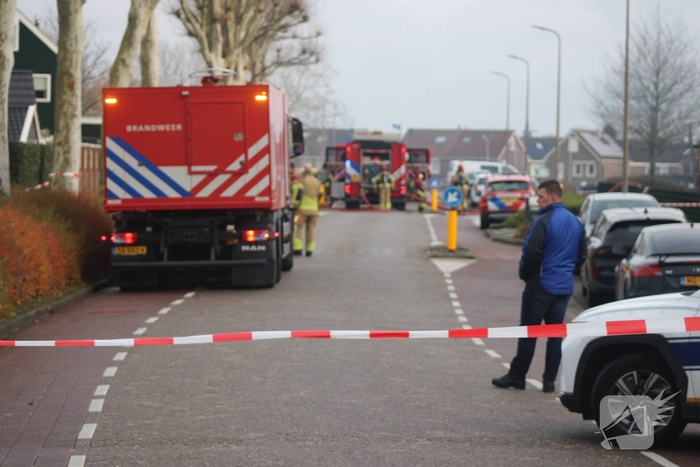 Explosiegevaar door gas bij brand