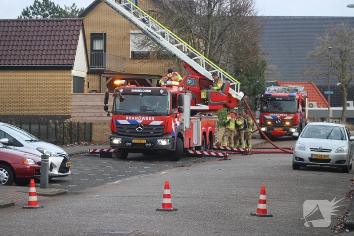 Explosiegevaar door gas bij brand