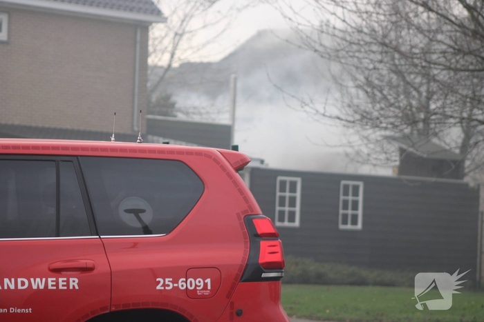 Explosiegevaar door gas bij brand