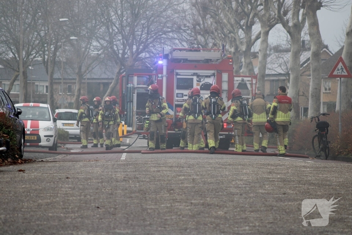 Explosiegevaar door gas bij brand