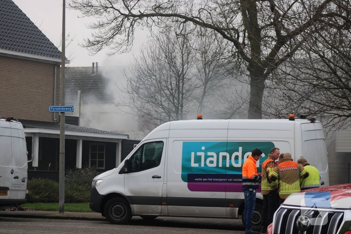 Explosiegevaar door gas bij brand