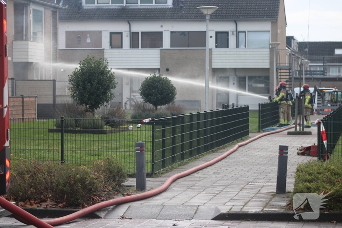 Explosiegevaar door gas bij brand