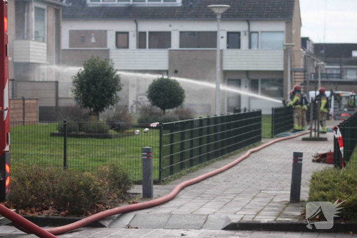 Explosiegevaar door gas bij brand