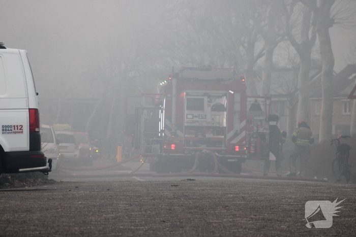 Explosiegevaar door gas bij brand