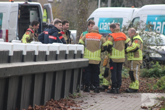 Explosiegevaar door gas bij brand