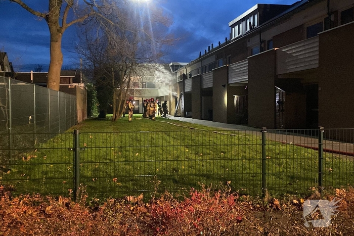 Explosiegevaar door gas bij brand