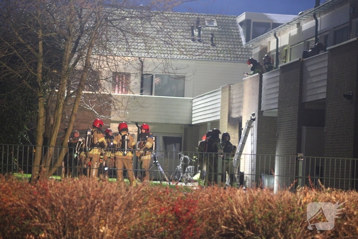 Explosiegevaar door gas bij brand