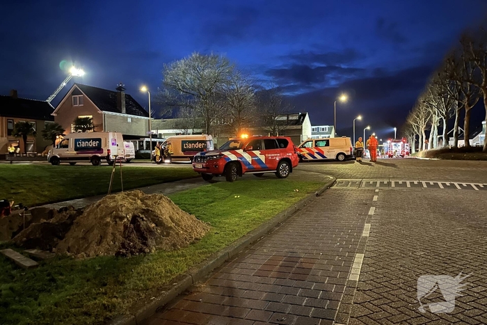 Explosiegevaar door gas bij brand