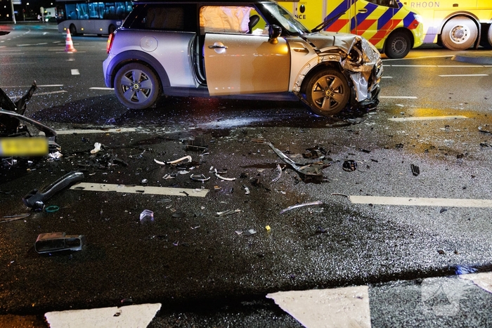 Ernstig ongeval met meerdere gewonden bij aanrijding