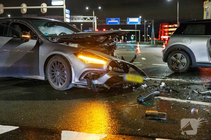 Ernstig ongeval met meerdere gewonden bij aanrijding
