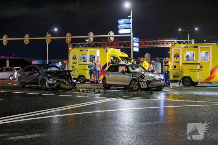 Ernstig ongeval met meerdere gewonden bij aanrijding