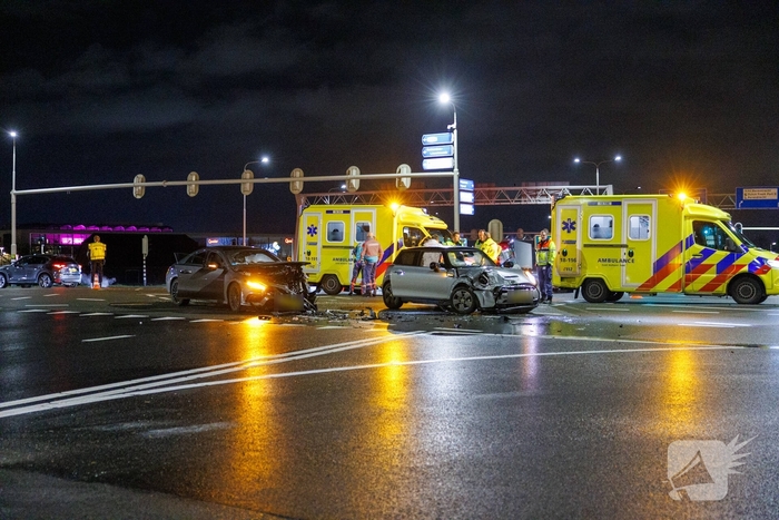 Ernstig ongeval met meerdere gewonden bij aanrijding