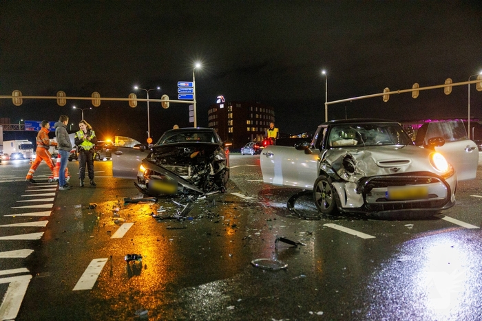 Ernstig ongeval met meerdere gewonden bij aanrijding