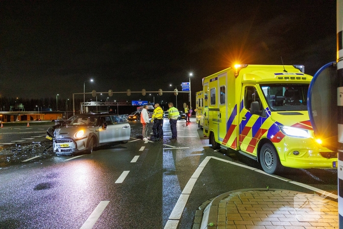 Ernstig ongeval met meerdere gewonden bij aanrijding