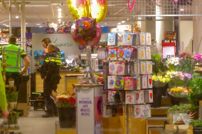 Overval op supermarkt leidt tot politieonderzoek