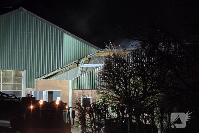 Middelbrand bij agrarisch bedrijf