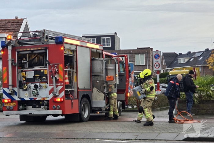 Fietser raakt bekneld bij ongeval