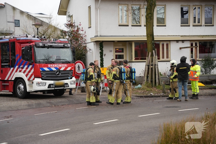 Gasleiding beschadigd tijdens werkzaamheden