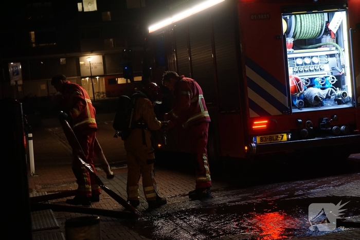 Vuur in ondergrondse container gedoofd