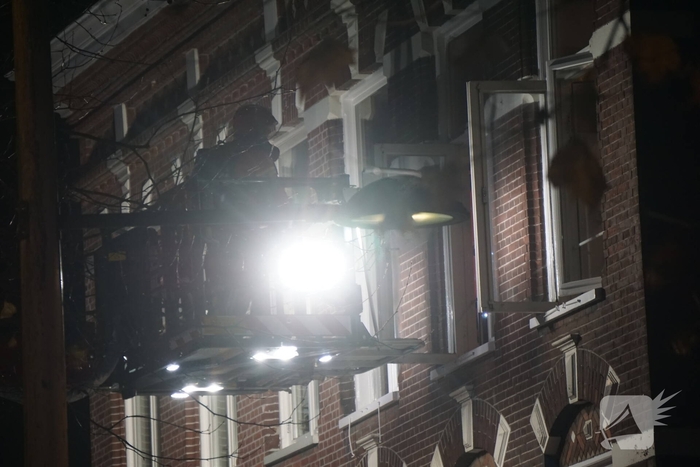 Woningbrand in studentenhuis geblust