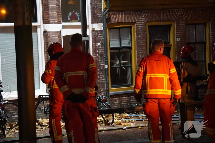 Woningbrand in studentenhuis geblust