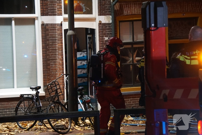 Woningbrand in studentenhuis geblust