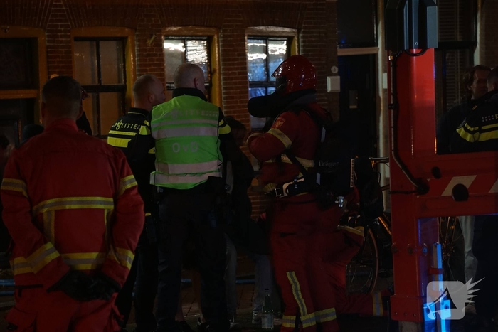 Woningbrand in studentenhuis geblust