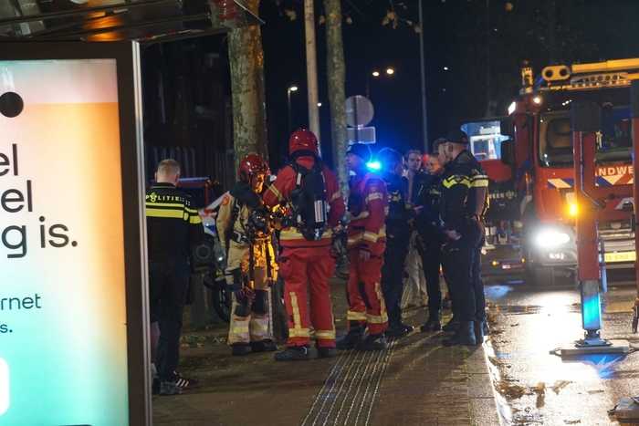 Woningbrand in studentenhuis geblust