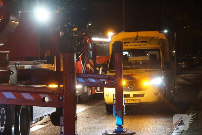 Woningbrand in studentenhuis geblust