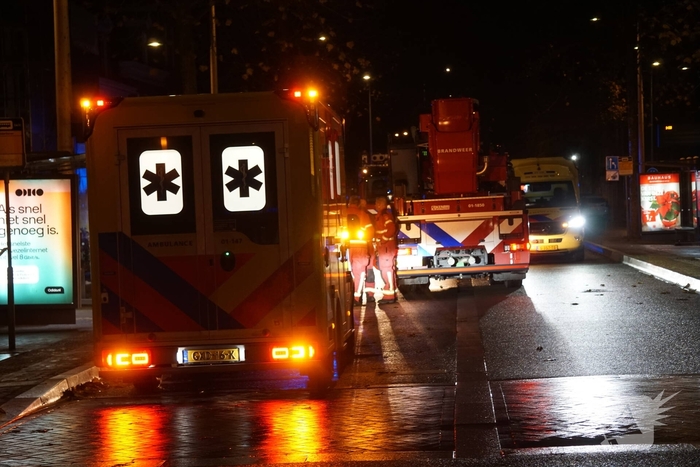 Woningbrand in studentenhuis geblust