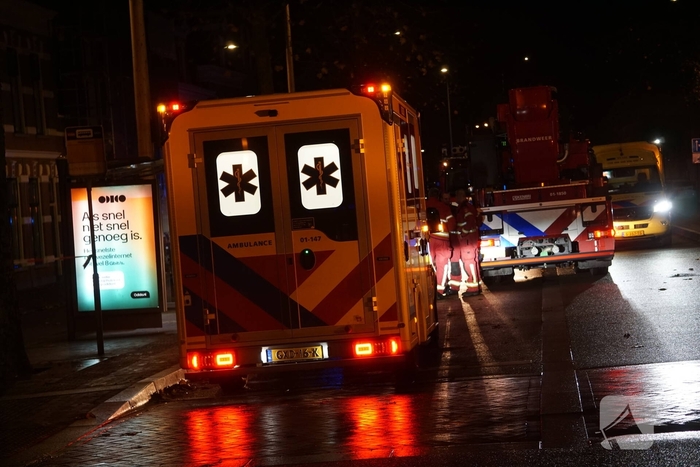 Woningbrand in studentenhuis geblust