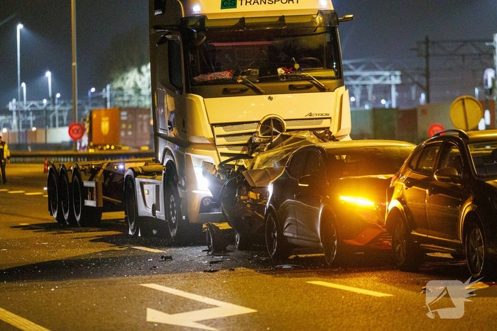 Zeven gewonden na ernstig ongeval