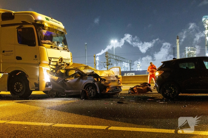Zeven gewonden na ernstig ongeval