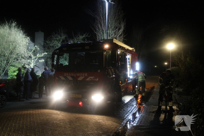Containers afgebrand door vuurwerk