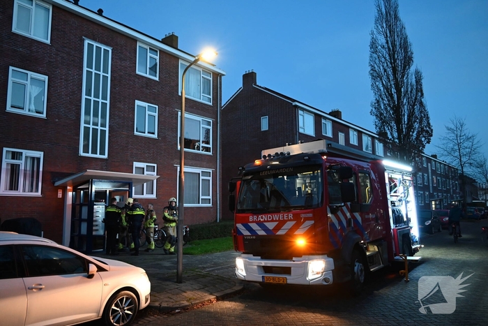 Brand in woning in de kiem gesmoord