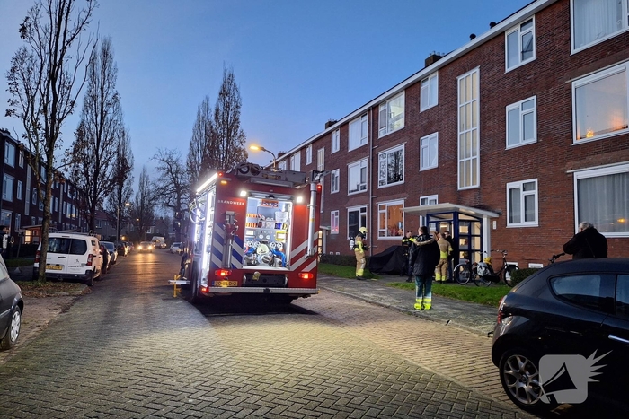Brand in woning in de kiem gesmoord