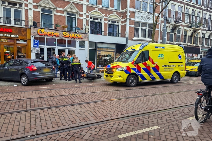 Motorrijder naar ziekenhuis na ongeval