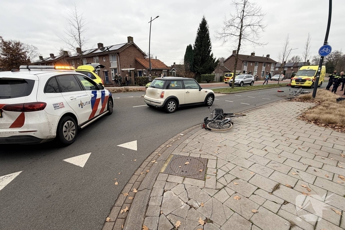 Fietsers aangereden door auto tijdens ongeval