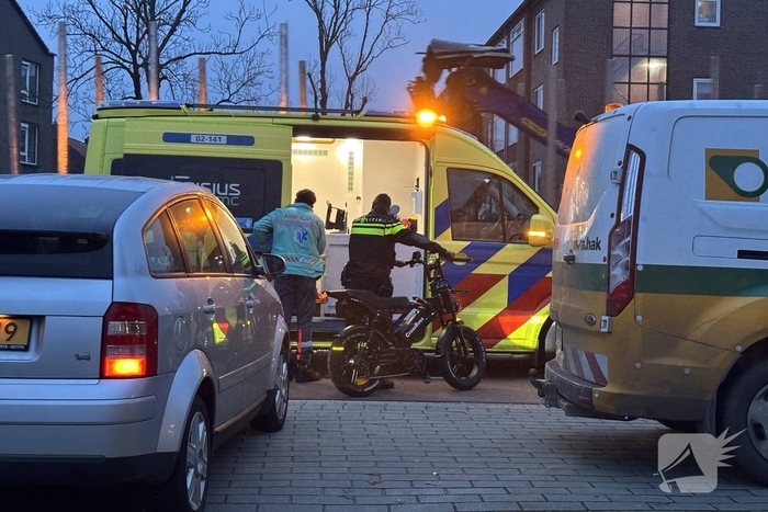 Botsing tussen fatbike en auto leidt tot gewonde