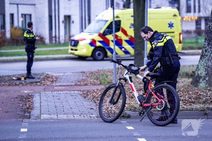 Fietser gewond bij aanrijding met auto