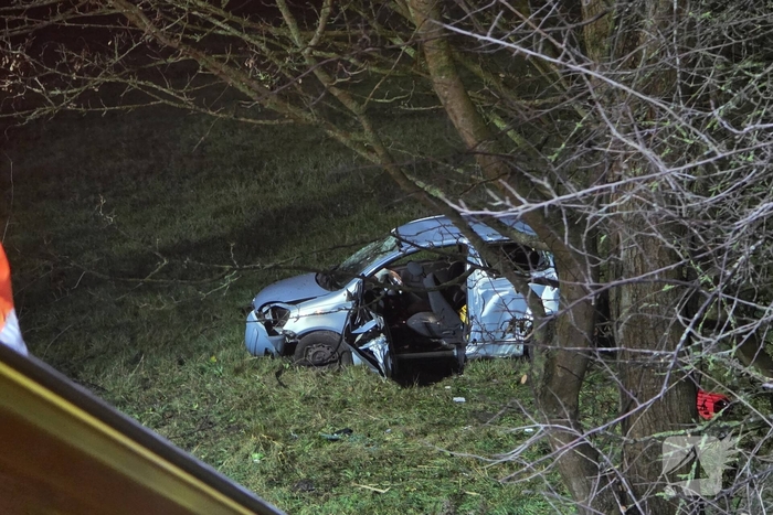 Bestuurder raakt gewond bij ongeval