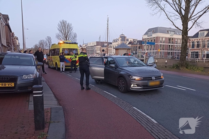 Ambulancedienst ingezet na kop-staartbotsing