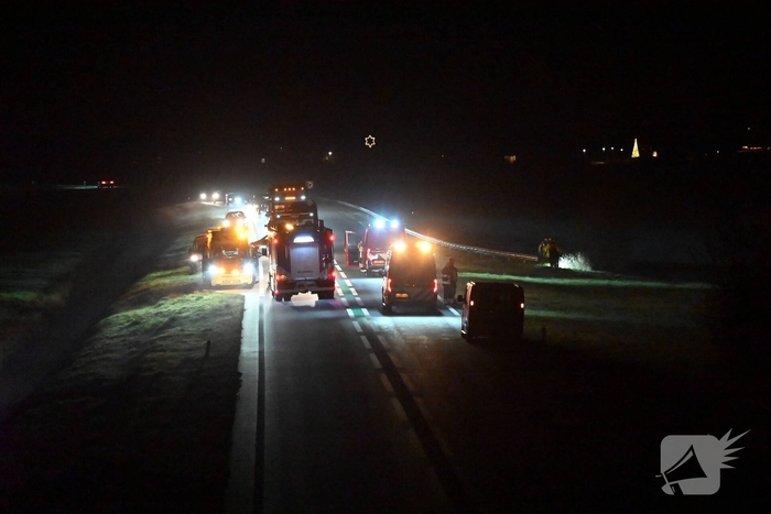 Zoekactie naar voertuig na incident