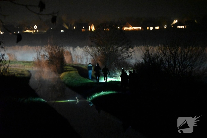 Zoekactie naar voertuig na incident