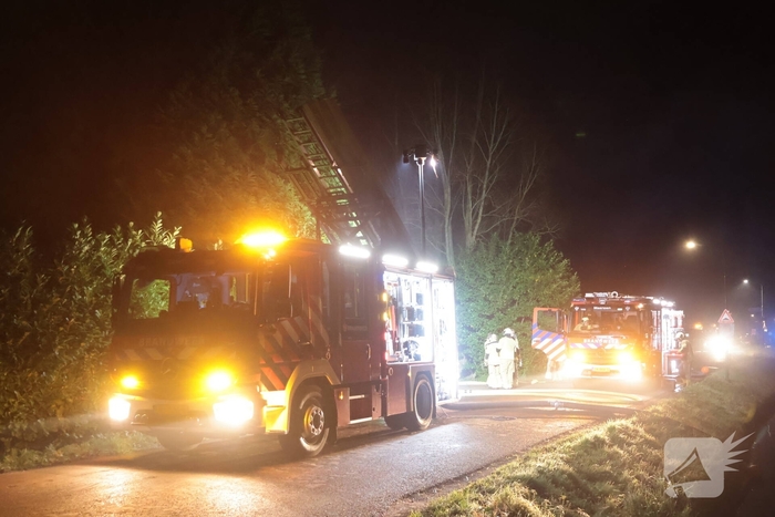 Brand in opslagschuur snel onder controle