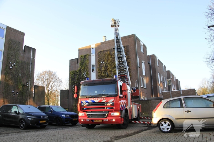 Vermeende brand blijkt luchtspiegeling te zijn