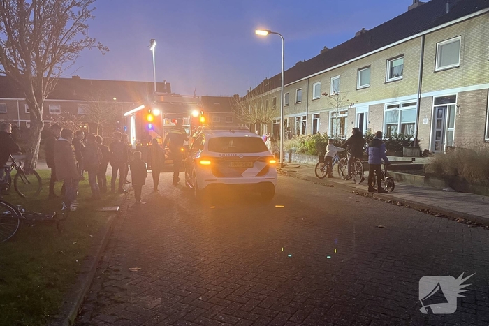 Brandweer snel in actie bij woningbrand