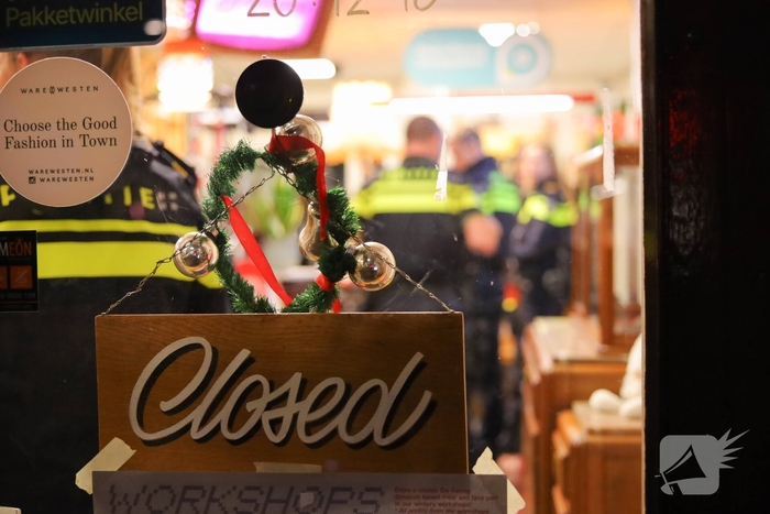 Overval op kringloopwinkel zonder gewonden