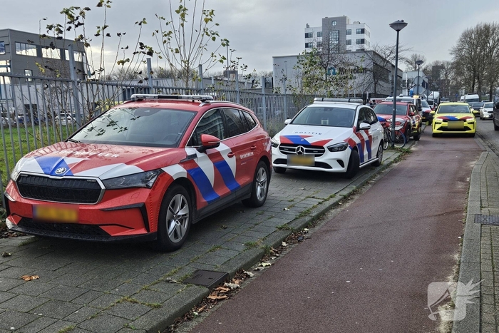 Bedrijfspand deels ingestort