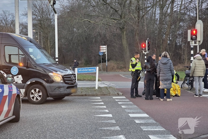 Fietser gewond bij aanrijding met voertuig